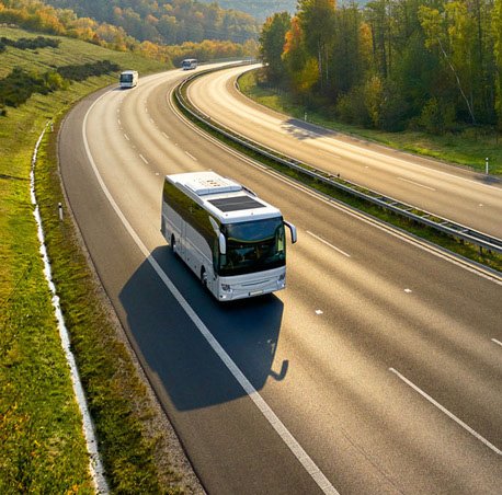 solar panels for buses